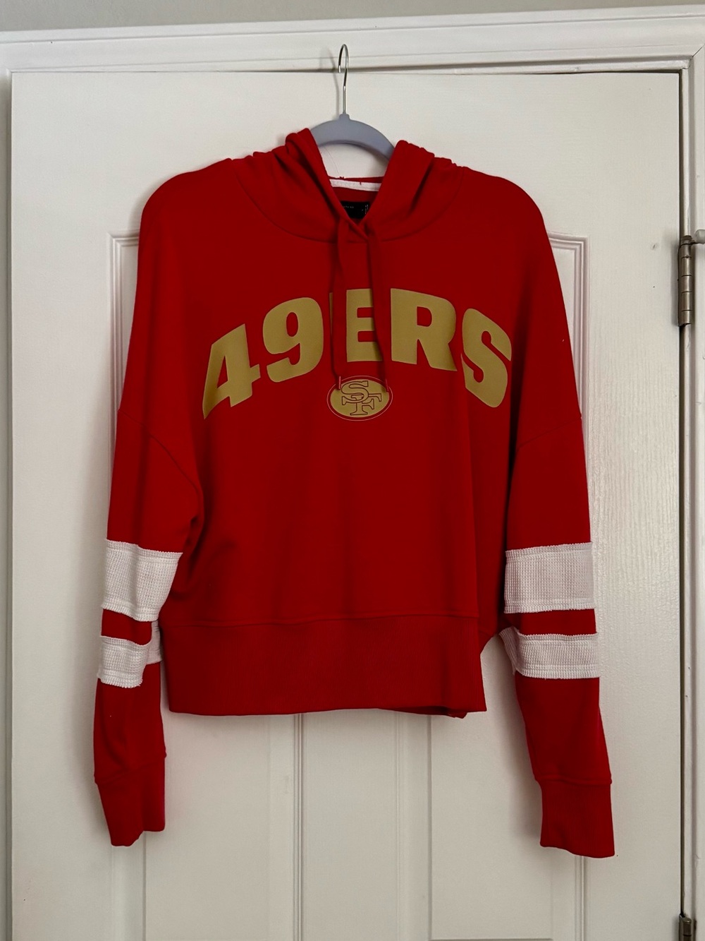 Junk Food Clothing Red San Francisco 49ers Pullover Hoodie